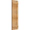 Ekena Millwork Joined Board-n-Batten Shutters, Rough Sawn Western Red Cedar, 16 1/8W x 52H, PR RBJ06S16X052RWR - alternate 3